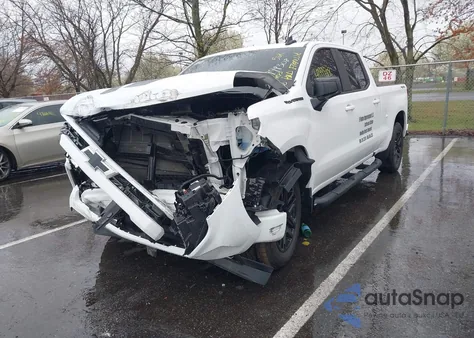 2023 Chevrolet Silverado 1500 4Wd Standard Bed Rst z USA, uszkodzony, nr VIN 1GCUDEED9PZ202971